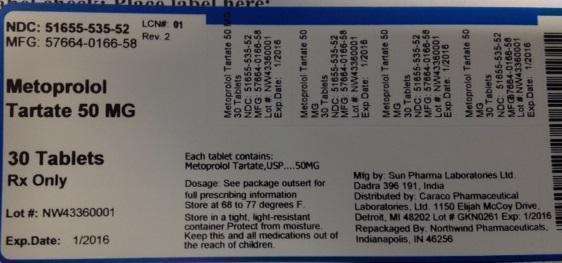 Metoprolol Tartate